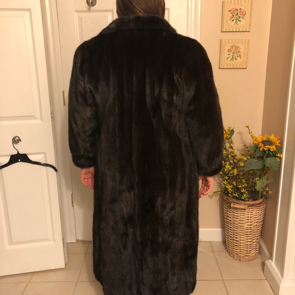 Full length vintage mink coat.